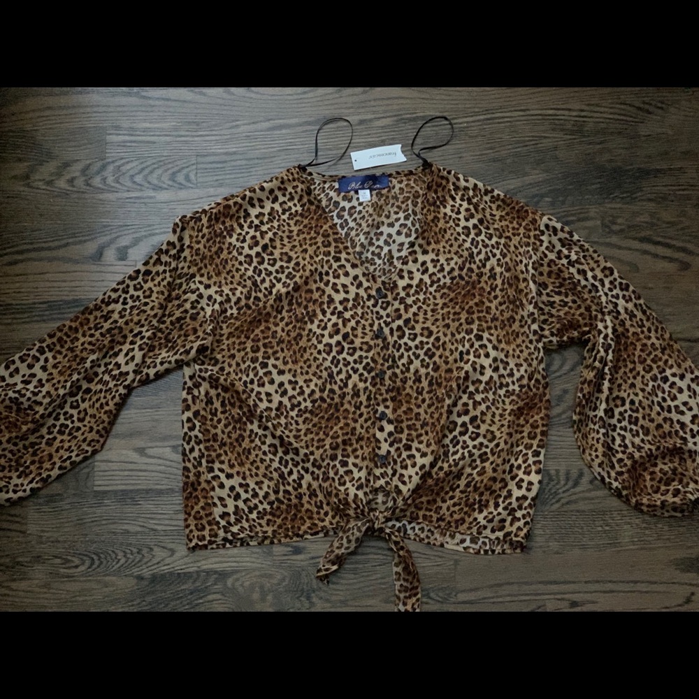 Cheetah top!